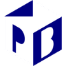 Blue White Logo 128 on White